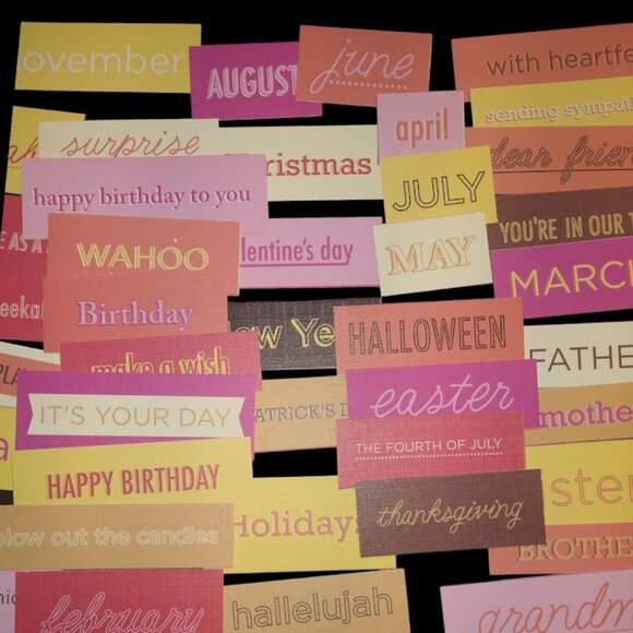 Die Cuts with View Quote Warm Cardstock textured - Picture 4 of 10